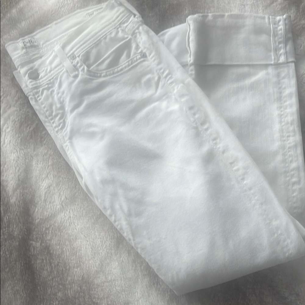 Citizens Of Humanity White cropped Straight Leg Jeans size 25/Dani
